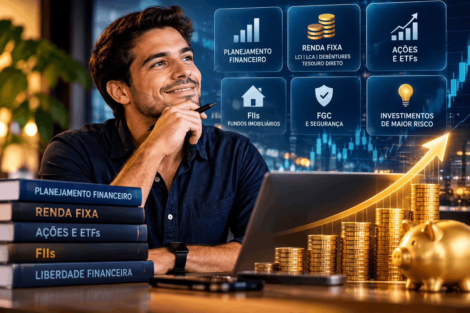 Revenda de cursos de investimentos financeiros