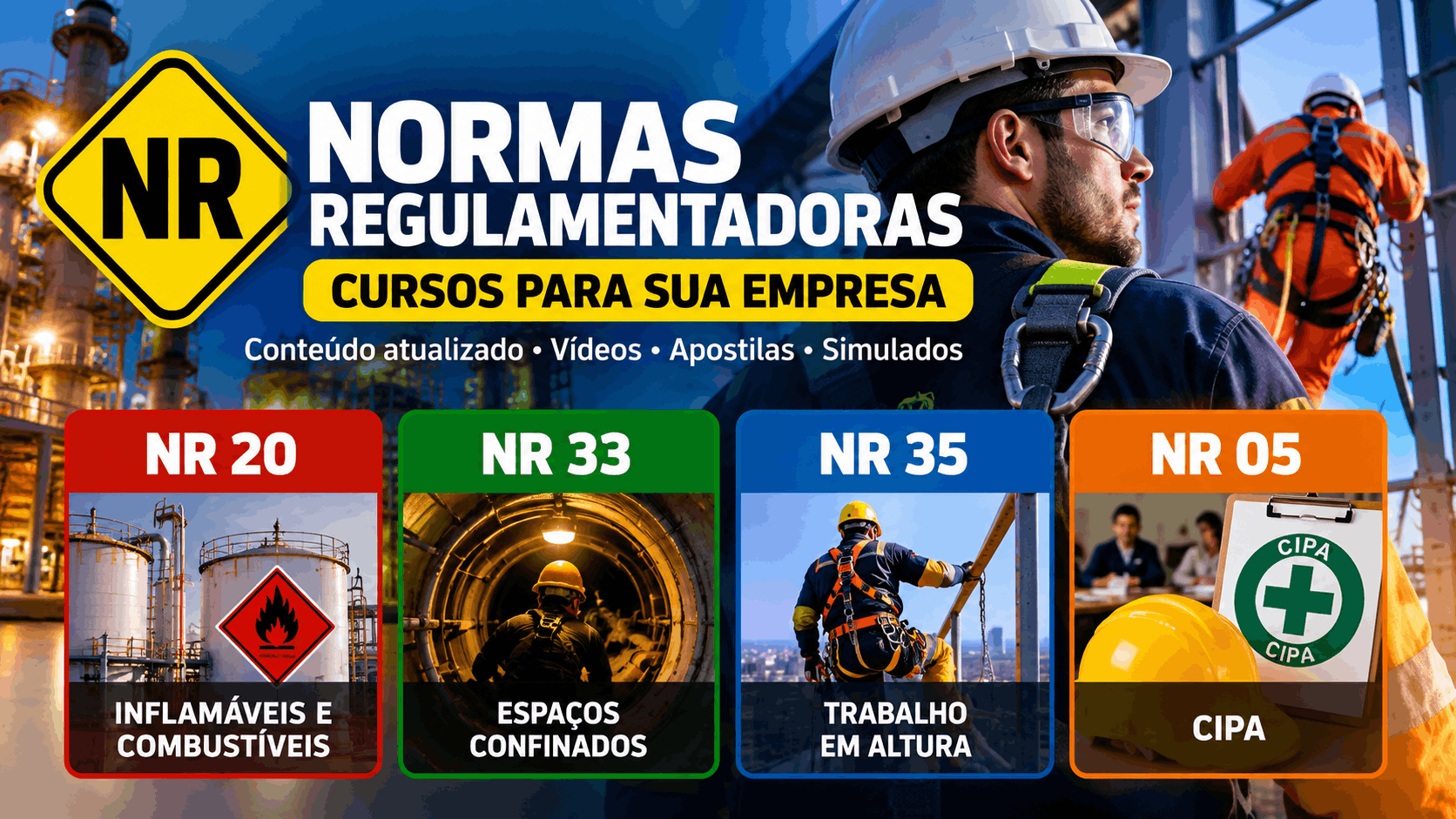 Revenda de cursos de Normas Regulamentadoras
