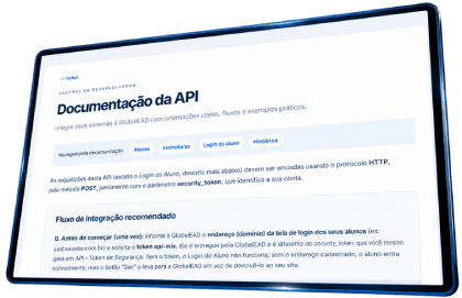 Integração da plataforma EAD por API